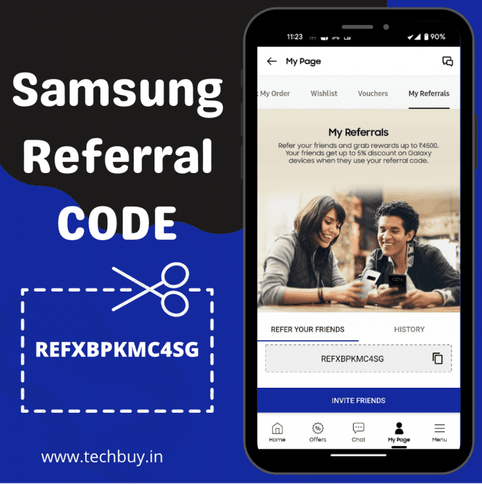 [100+ Referral coupons] Samsung Referral Code for extra ₹5000 OFF 2024
